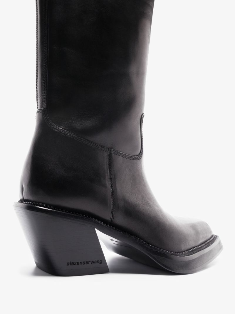 Black Donovan 55 Leather Knee-high Boots