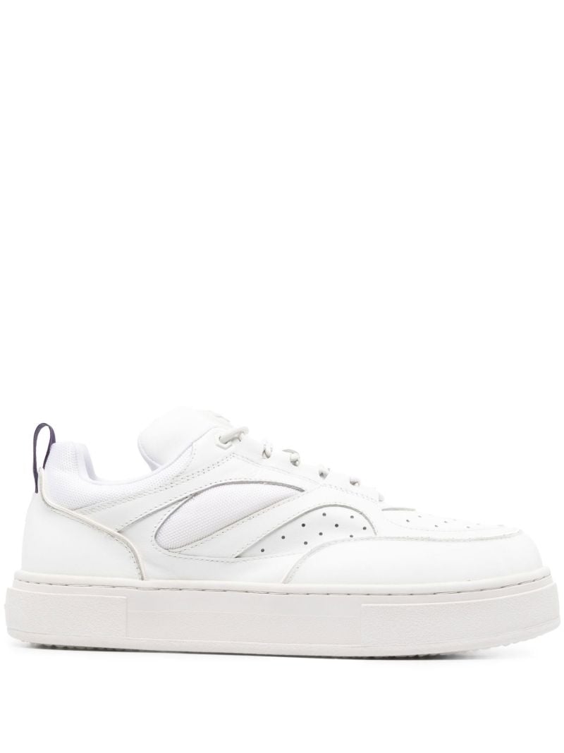 White Sidney Leather Sneakers