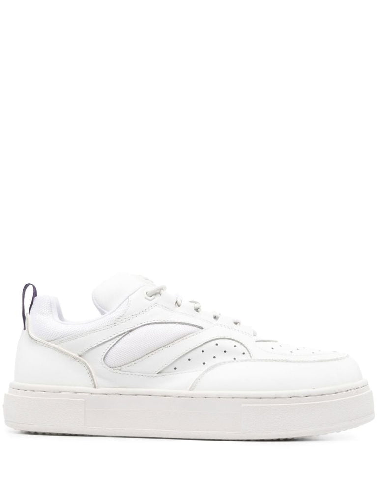 White Sidney Leather Sneakers