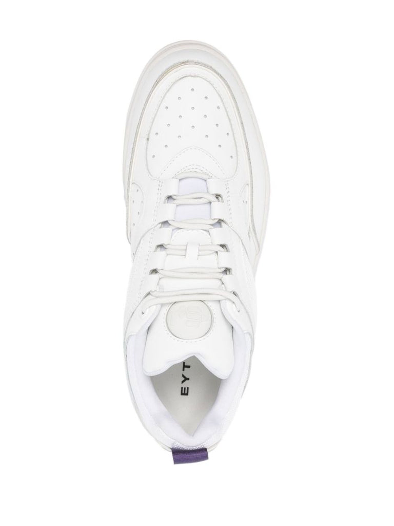 White Sidney Leather Sneakers