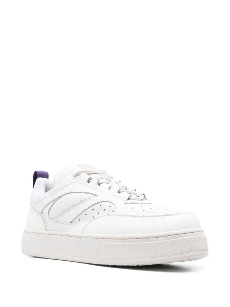 White Sidney Leather Sneakers