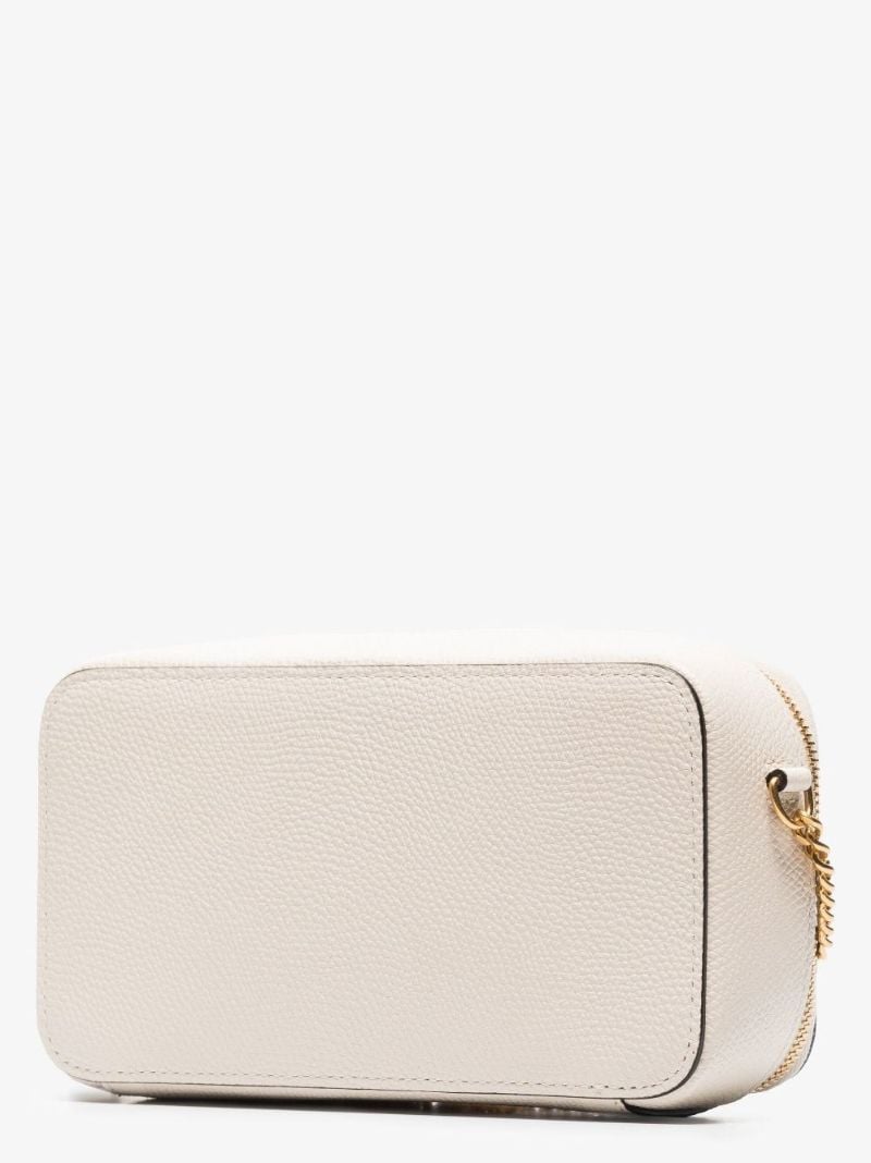 White Vlogo Leather Mini Bag