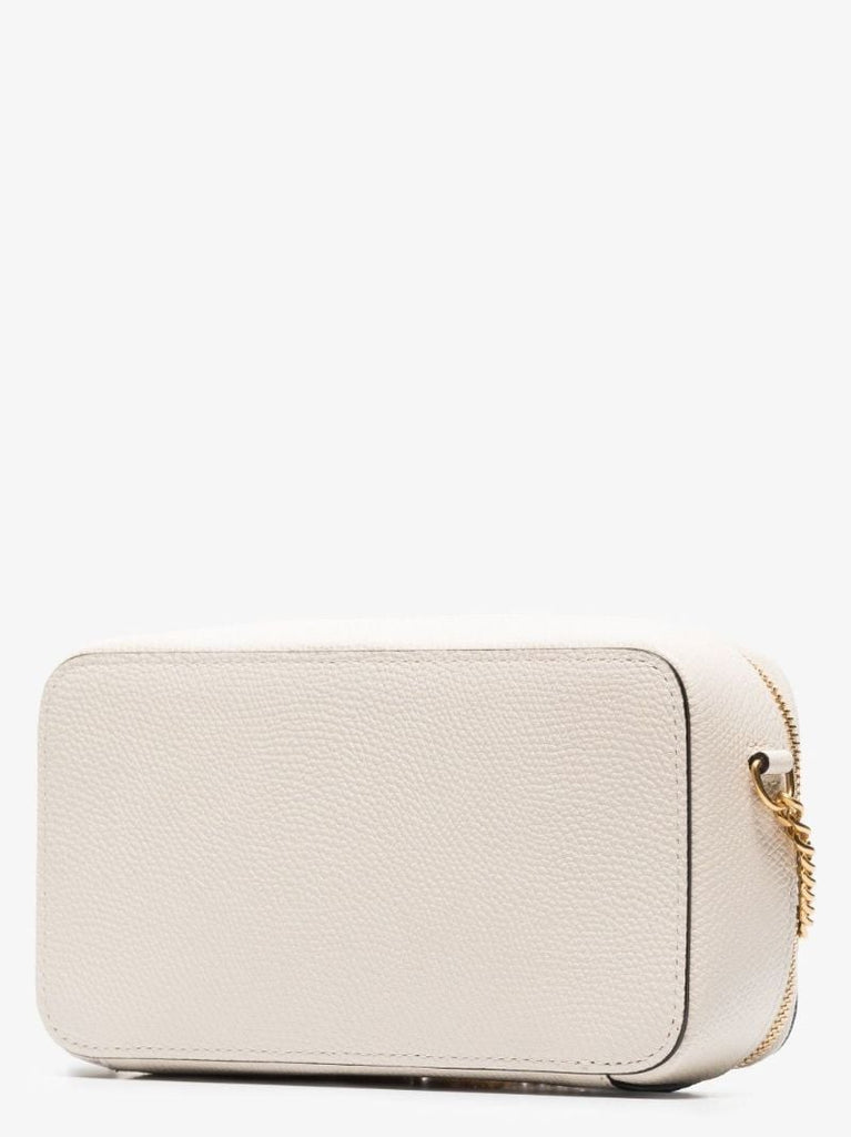 White Vlogo Leather Mini Bag