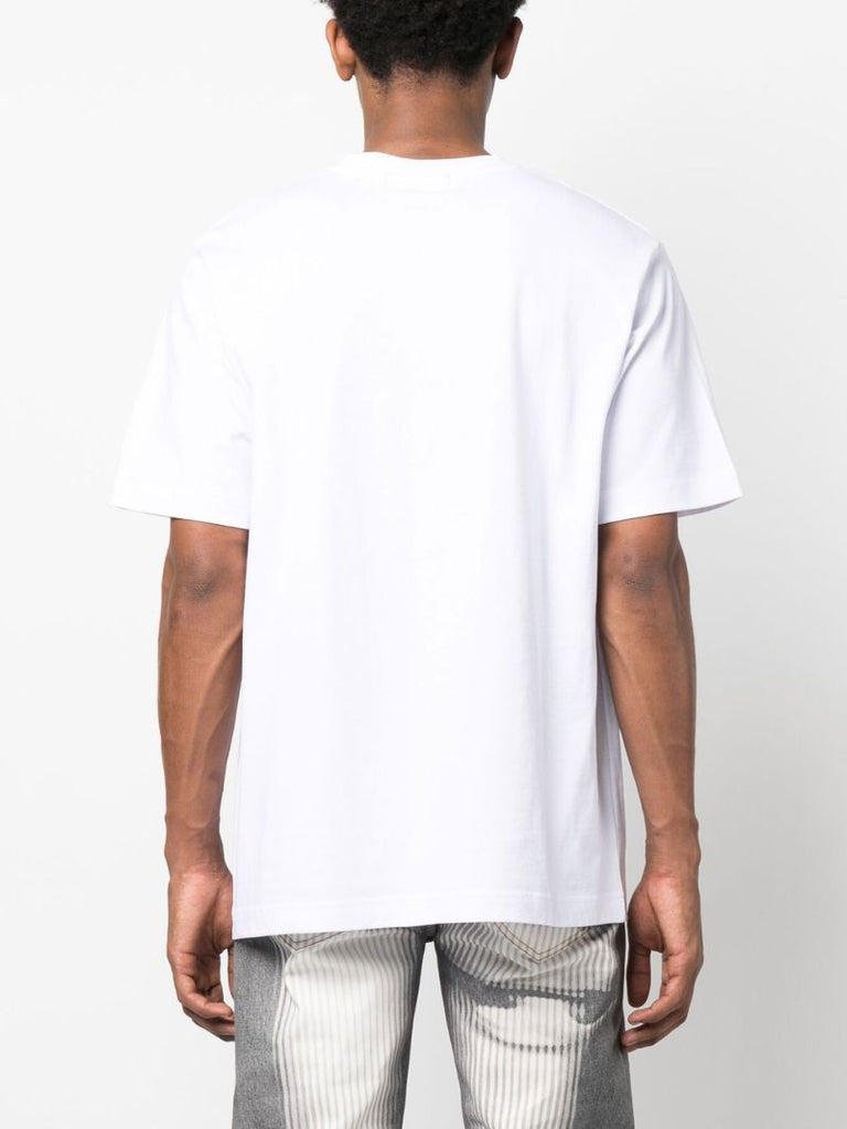 White Printed Organic Cotton T-shirt