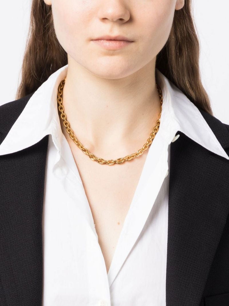 18k Gold Vermeil Chain Link Necklace