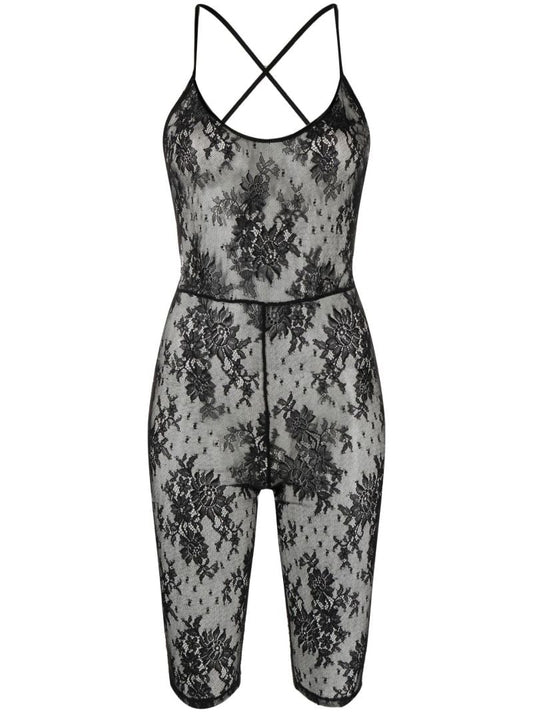 Black Jolie Lace Bodysuit