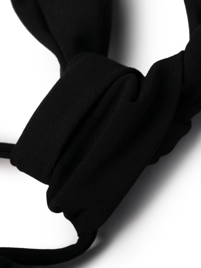 Black Cut-out Swimsuit