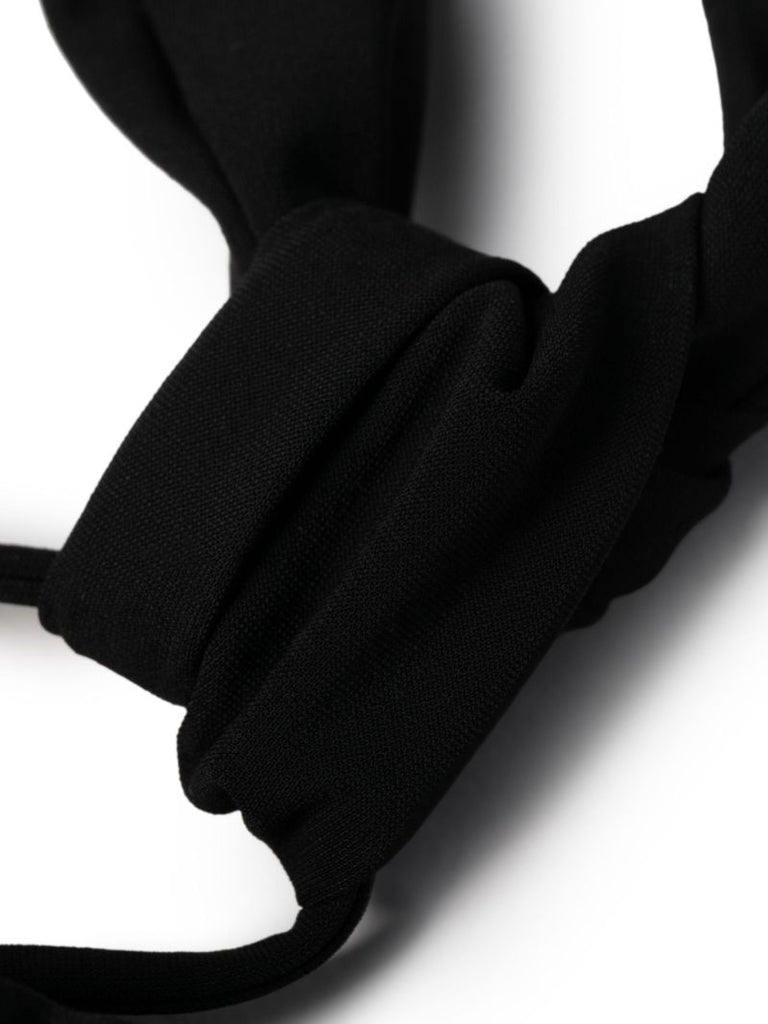 Black Cut-out Swimsuit