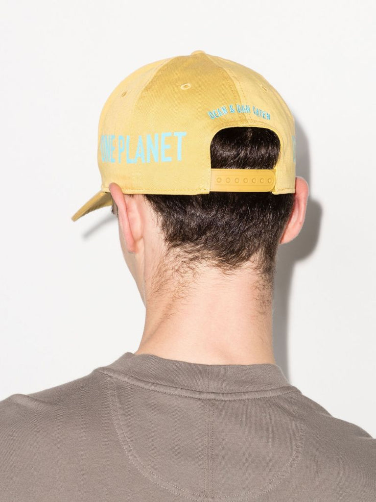 Yellow One Planet Baseball Cap