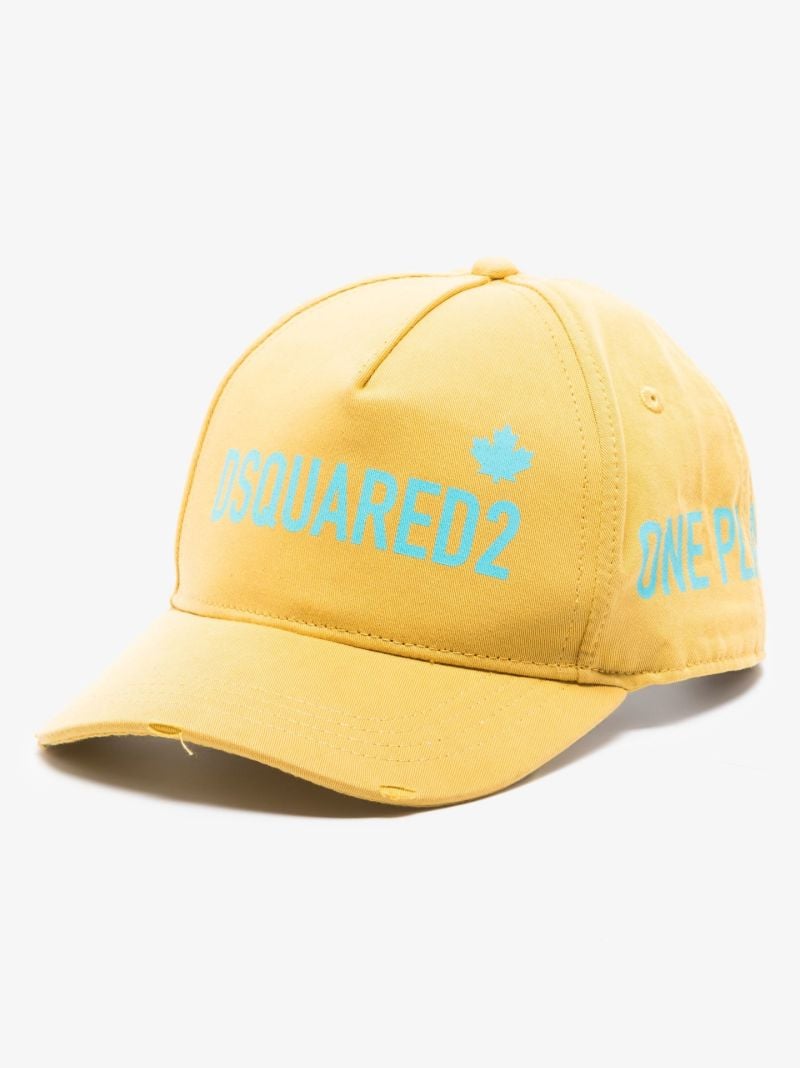 Yellow One Planet Baseball Cap
