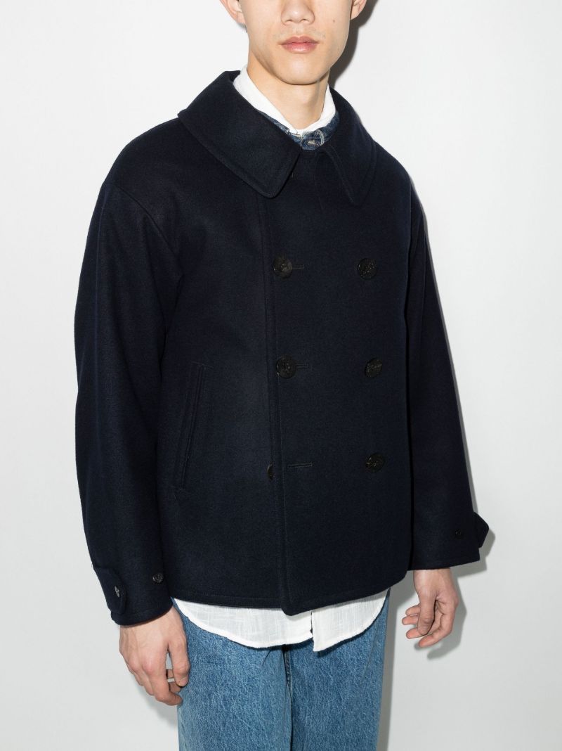 Pollack Double-breasted Peacoat