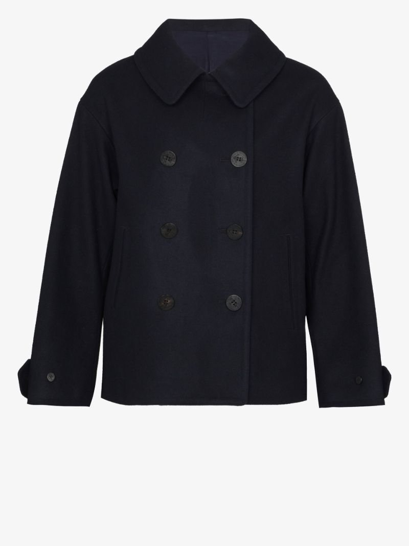 Pollack Double-breasted Peacoat
