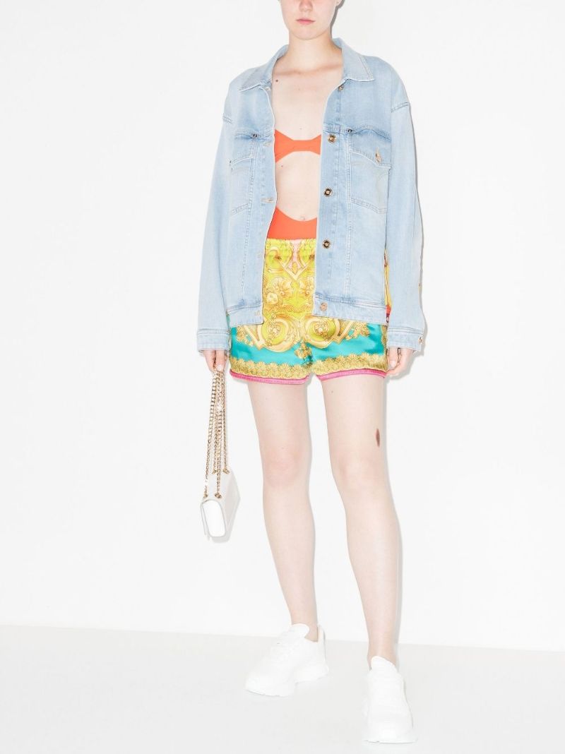 Barocco Goddess Reversible Shorts