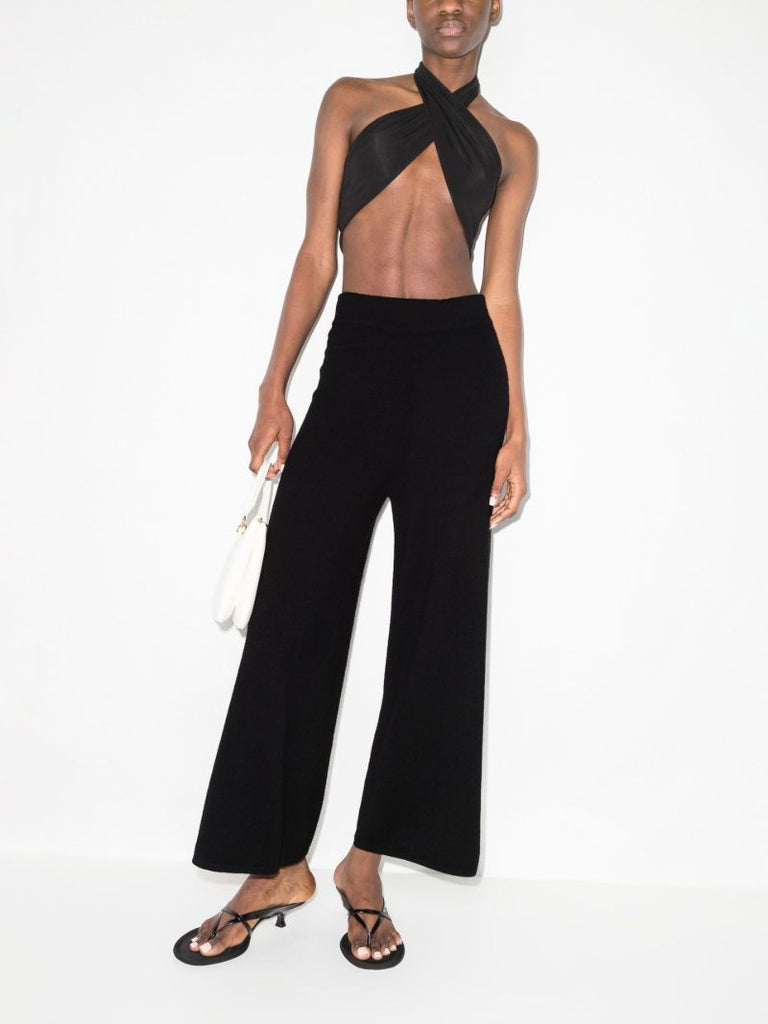 Cashmere Wide Leg Trousers