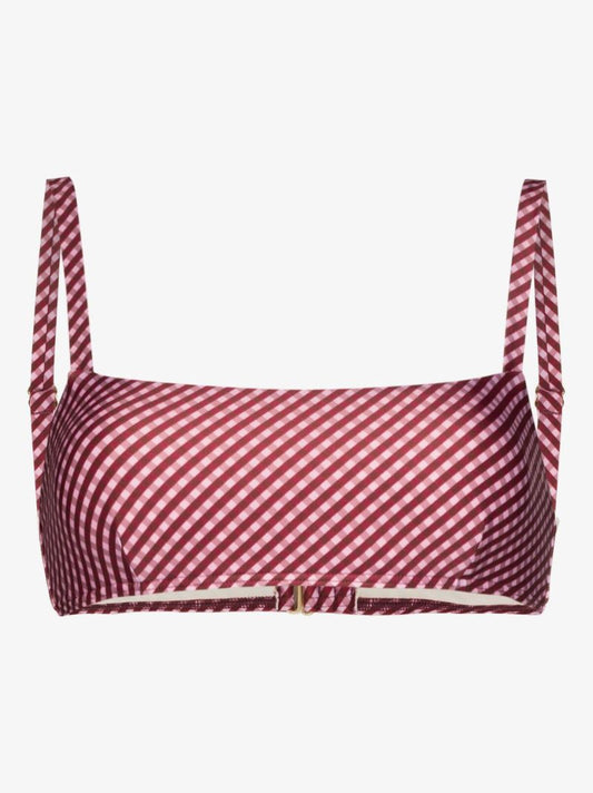 Wafer Print Bikini Top