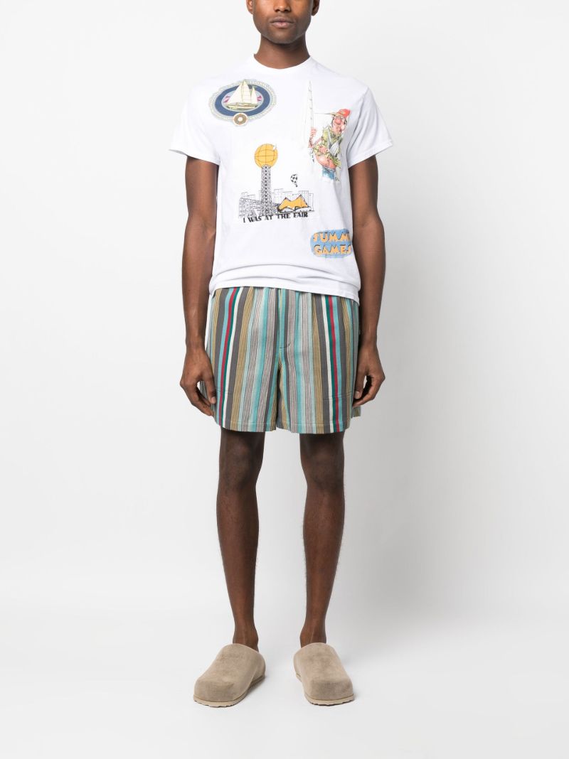 White Tommy Printed T-shirt