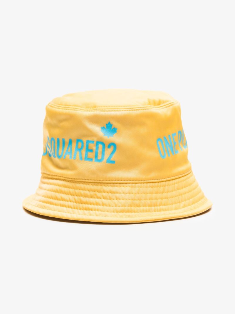 Yellow One Planet Bucket Hat
