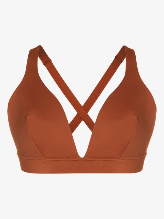 Orange the Tri Bikini Top
