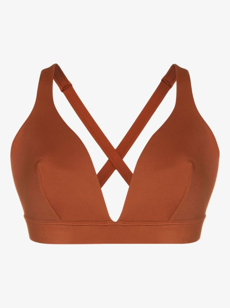 Orange the Tri Bikini Top