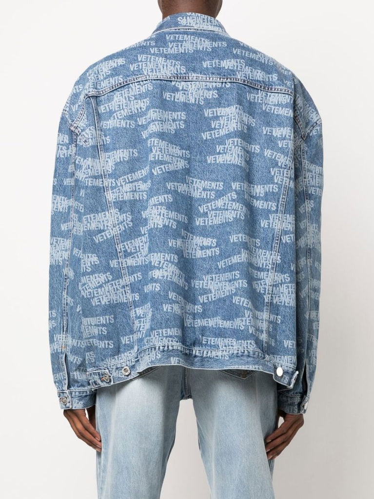 Blue Logo Denim Jacket