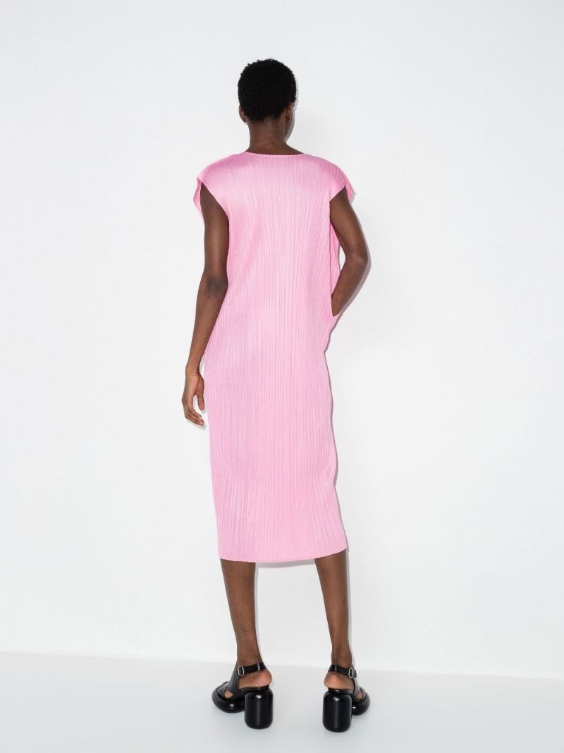 Monthly Colours March PlissÃ_x0083_Â© Midi Dress