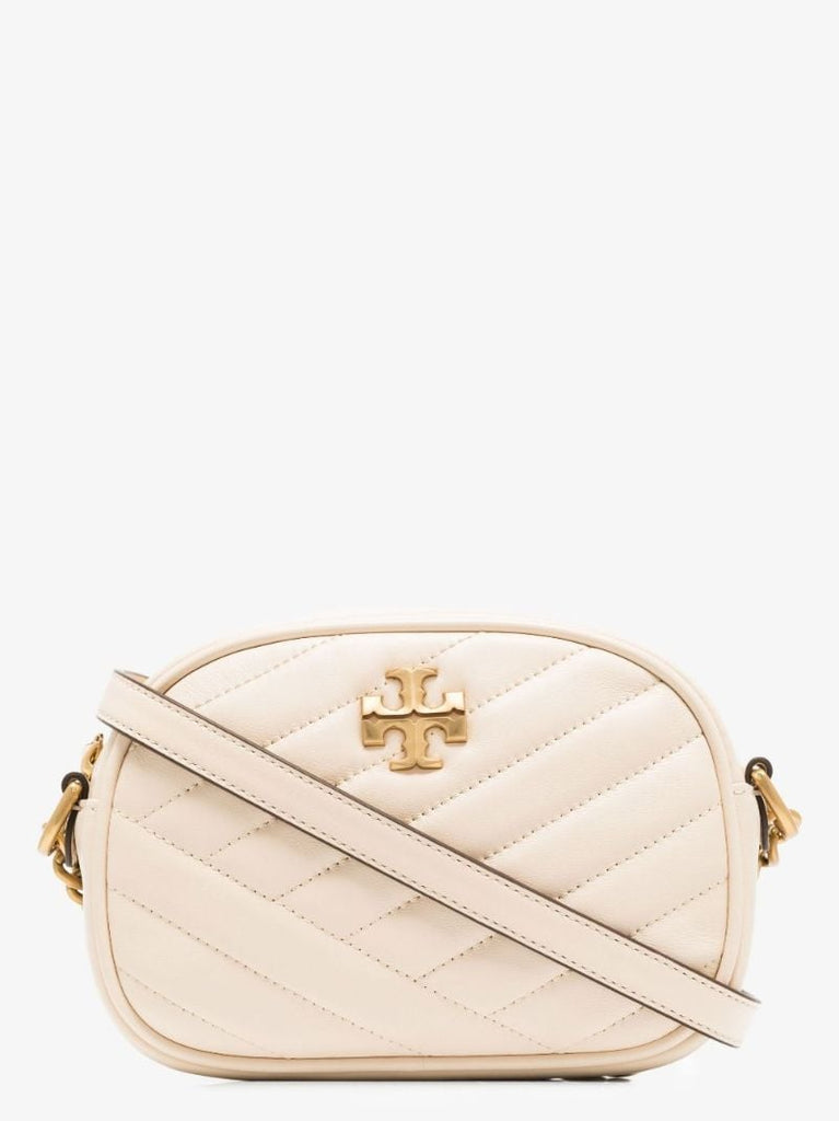 Neutral Kira Small Quilted Leather Camera Bag