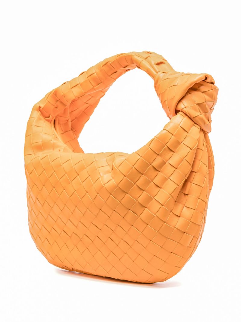 Orange Teen Jodie Leather Shoulder Bag
