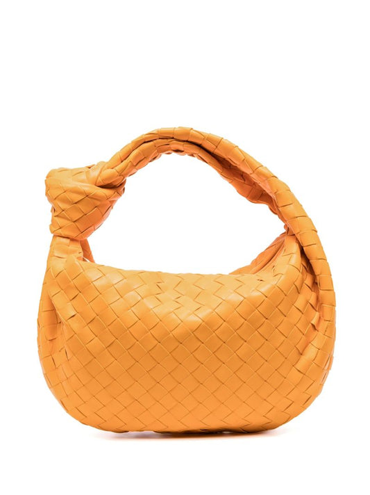 Orange Teen Jodie Leather Shoulder Bag
