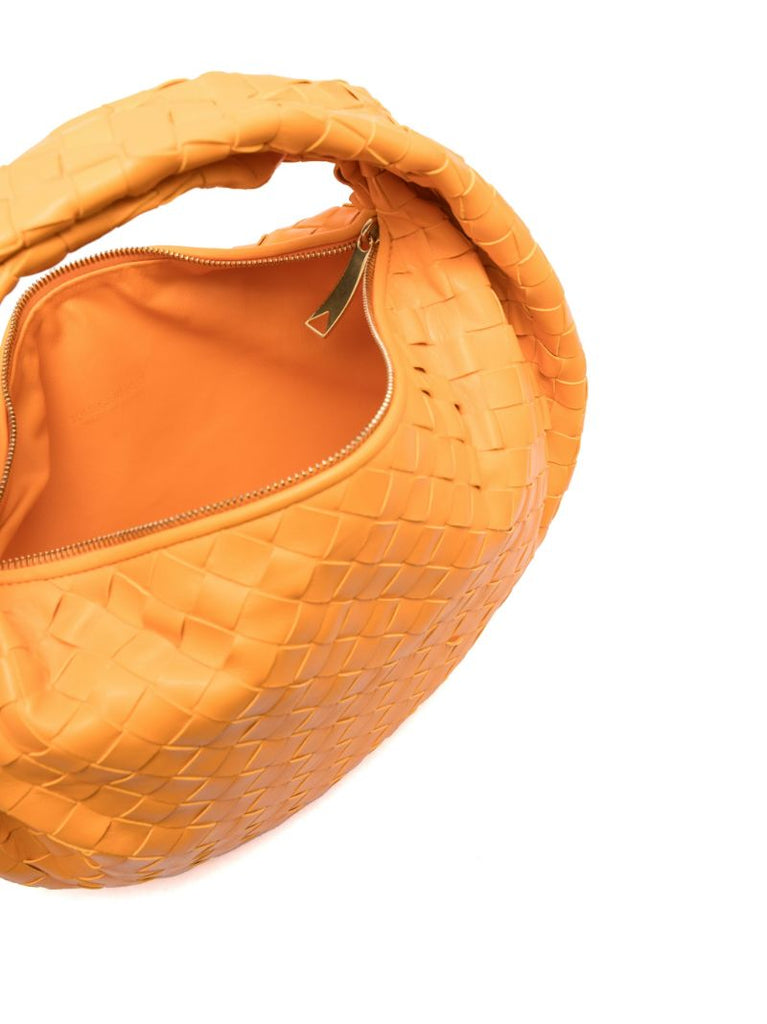 Orange Teen Jodie Leather Shoulder Bag