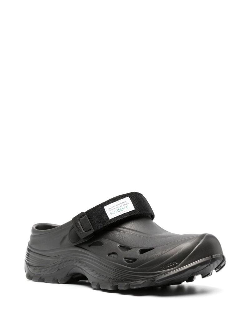 Black Mok Rubber Mules