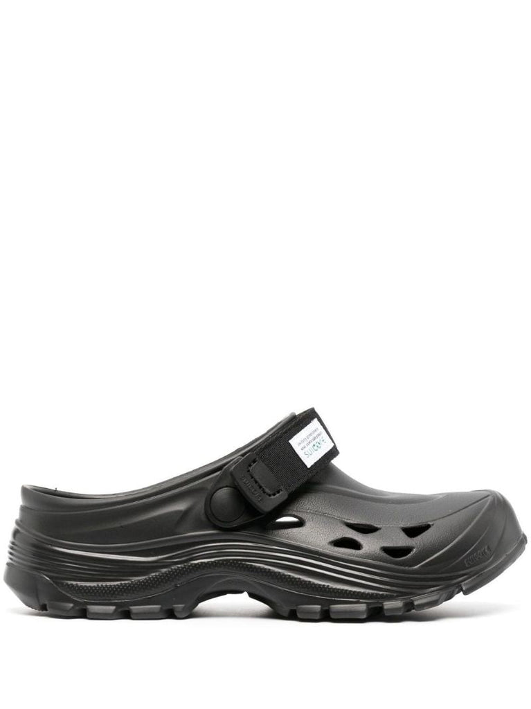 Black Mok Rubber Mules