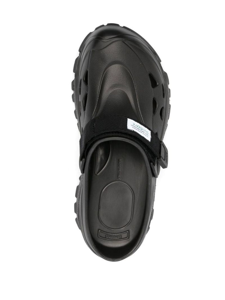 Black Mok Rubber Mules