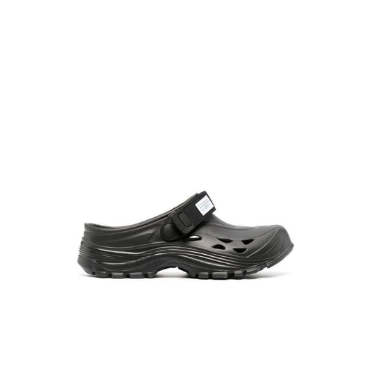 Black Mok Rubber Mules