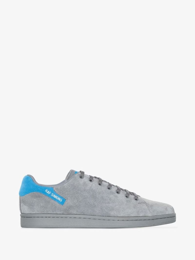 Grey Orion Low Top Suede Sneakers