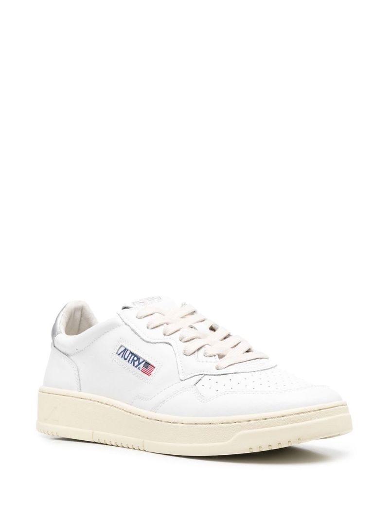 White Medalist Low-top Sneakers