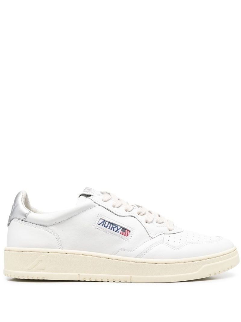 White Medalist Low-top Sneakers