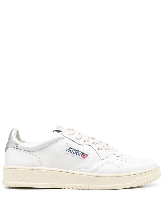 White Medalist Low-top Sneakers