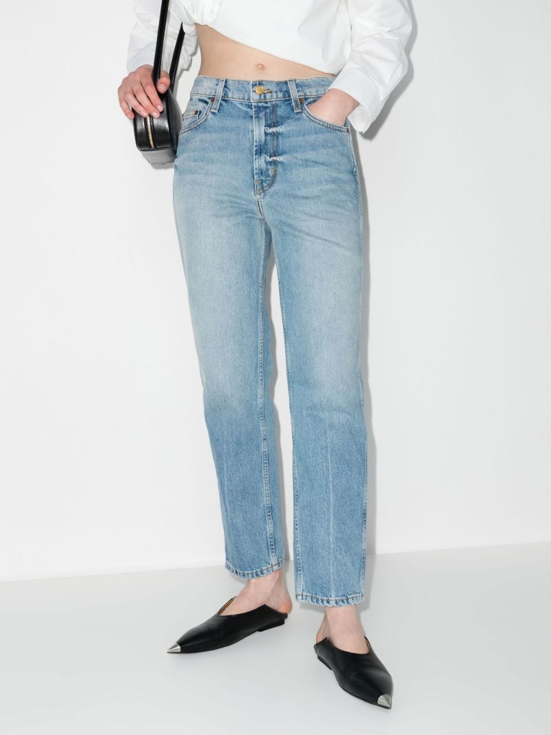 Louis High Slim Cropped Jeans