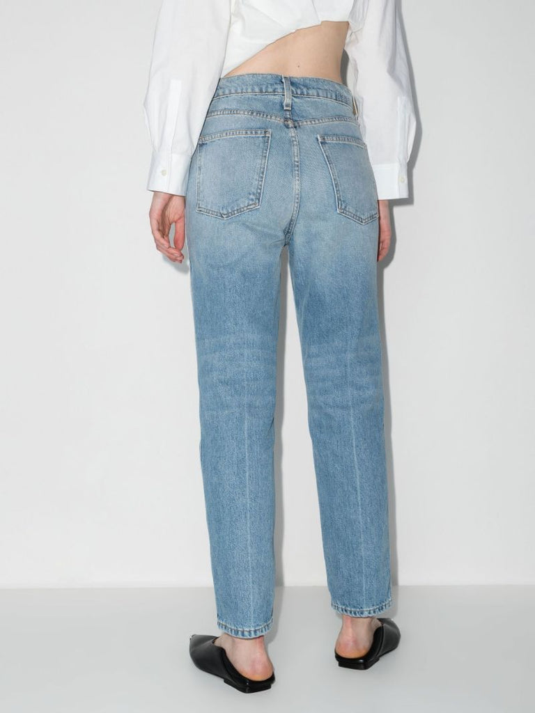Louis High Slim Cropped Jeans