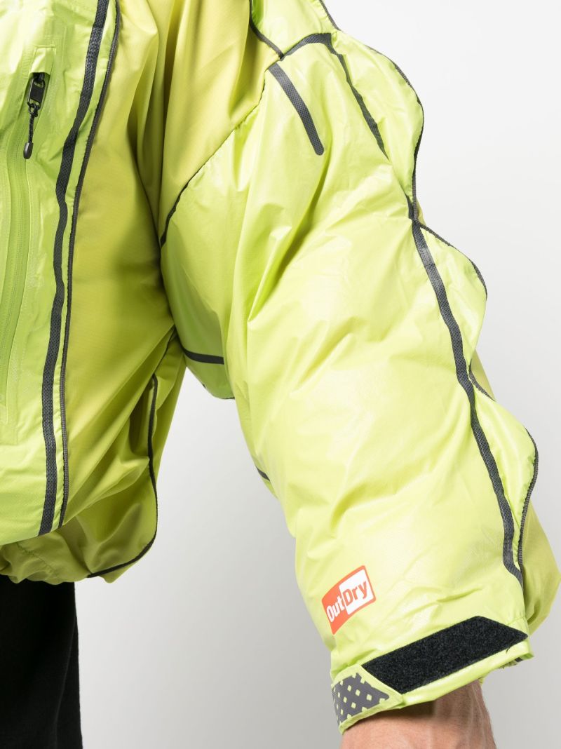 X Columbia Yellow Upcycled Bubble Jacket
