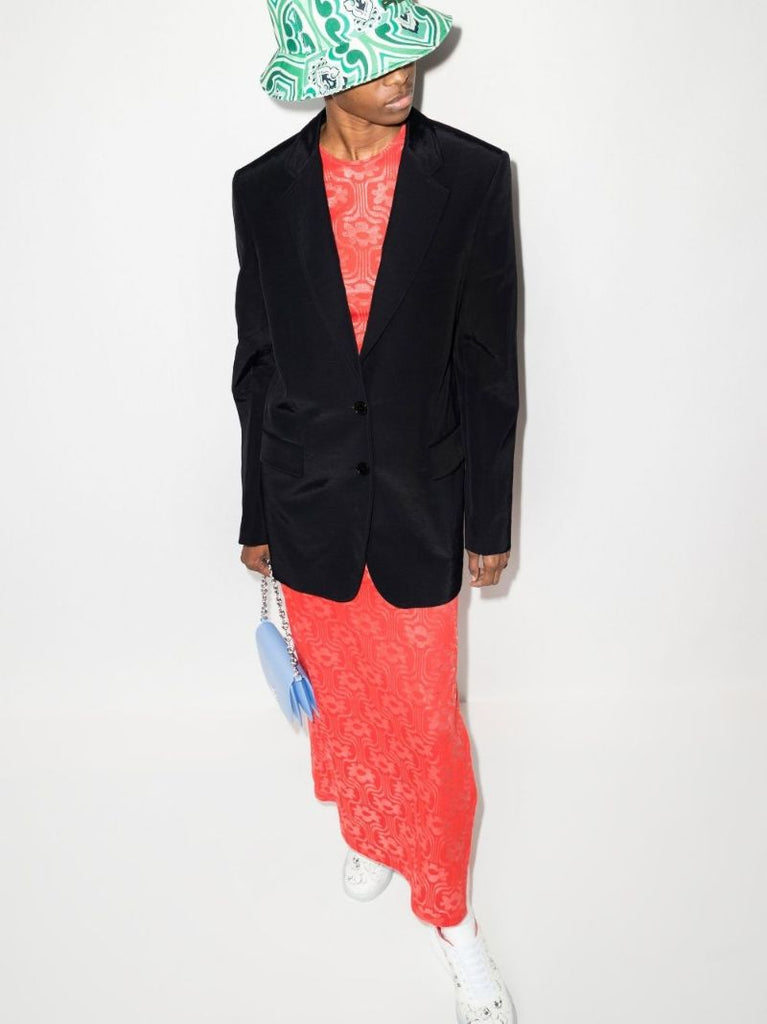 Single-breasted Twill Blazer