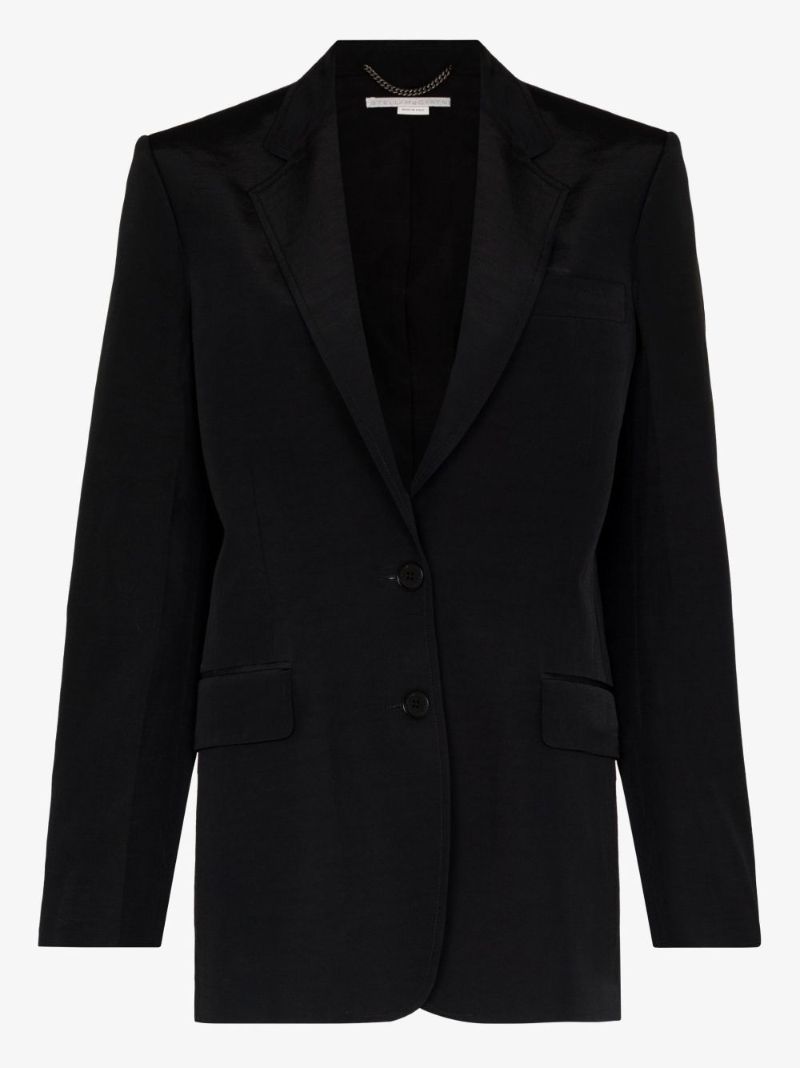 Single-breasted Twill Blazer