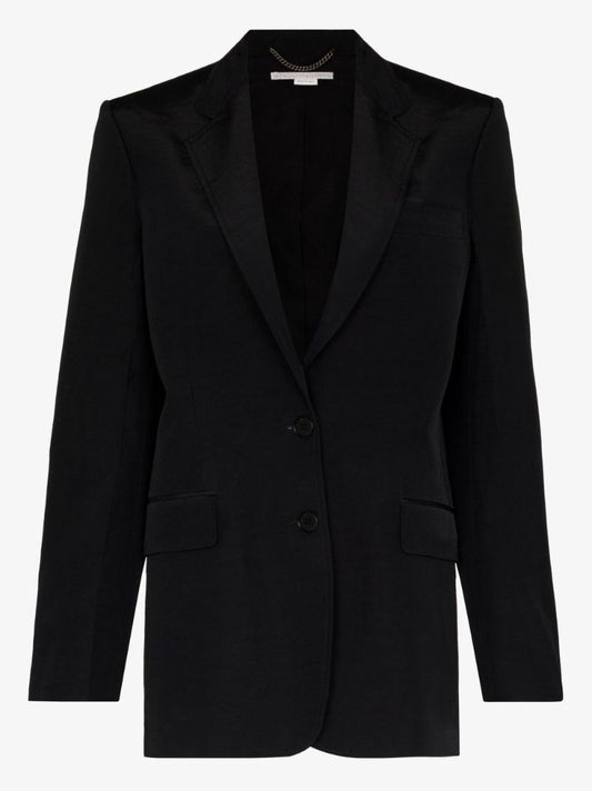 Single-breasted Twill Blazer