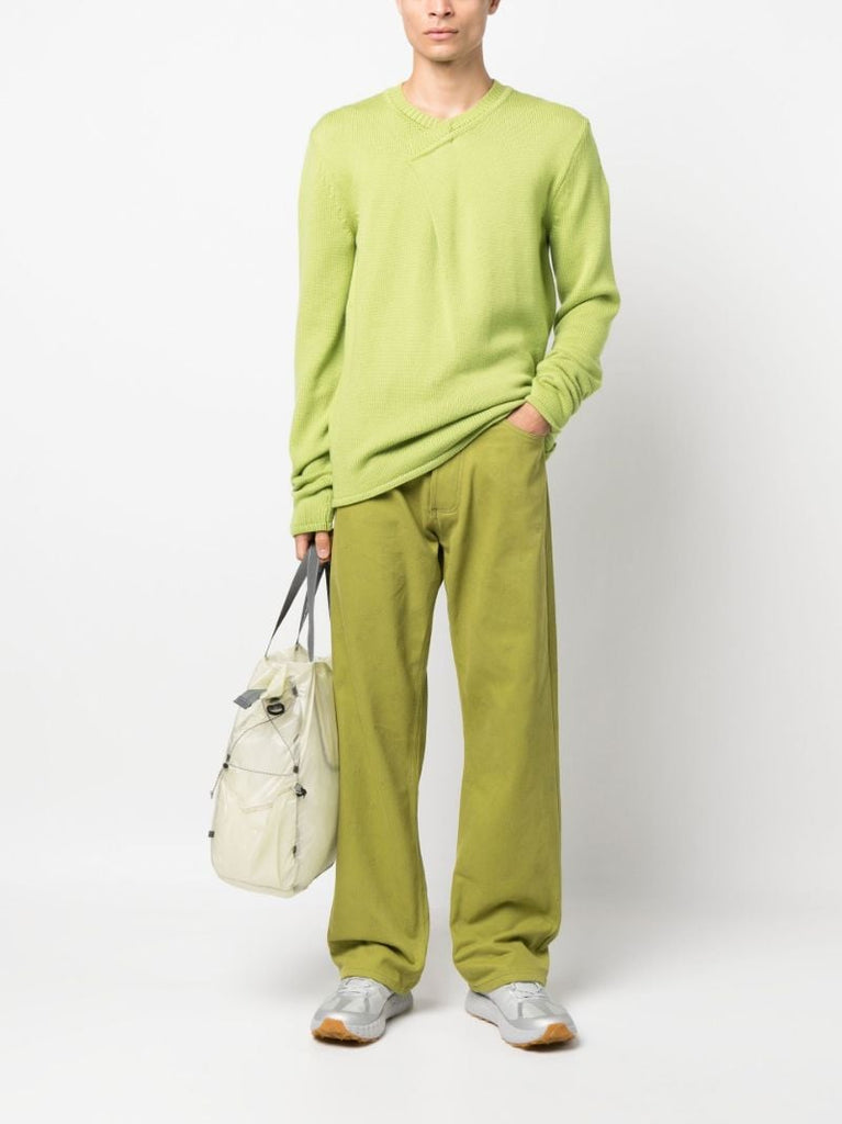 Green Eire Embroidered Jeans