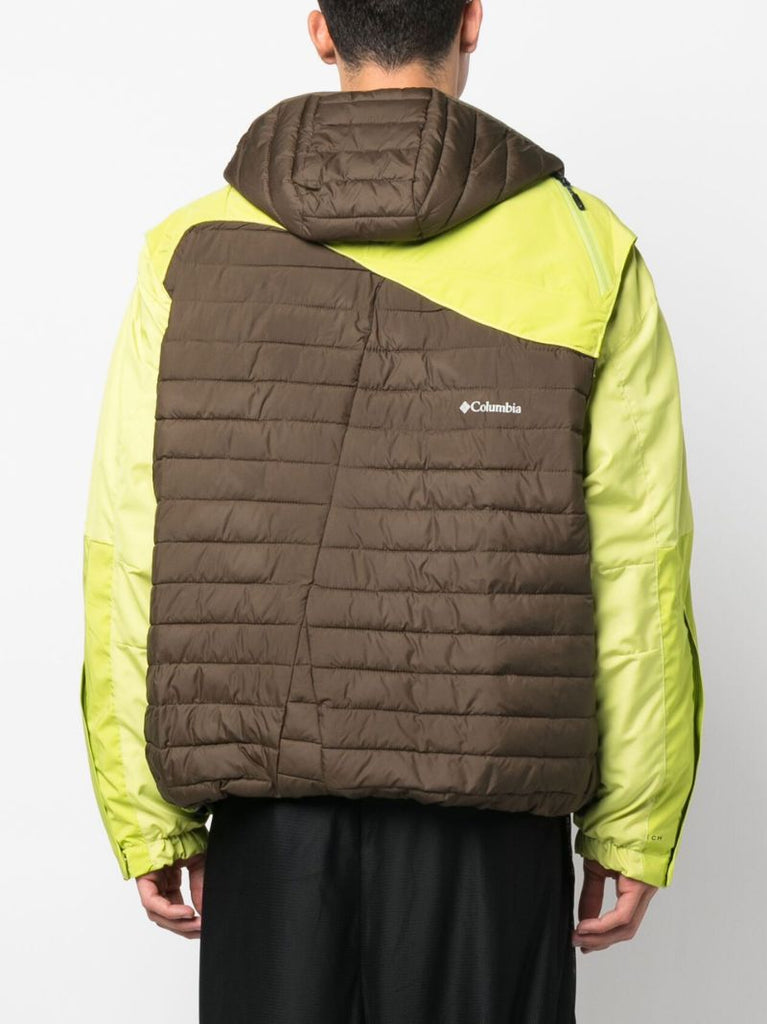 X Columbia Brown Upcycled Puffer Jacket