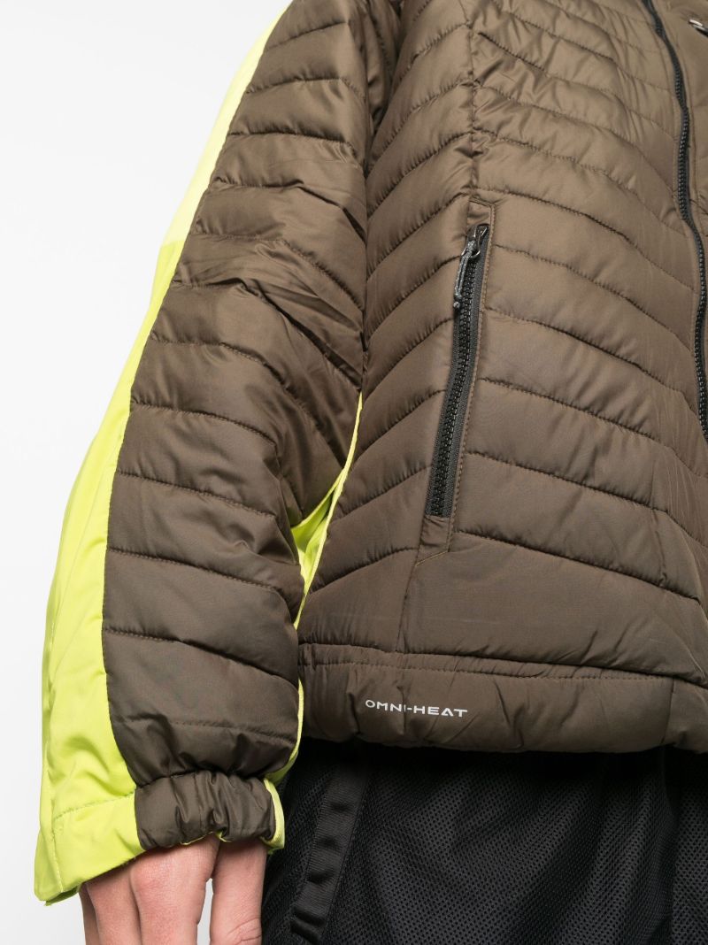 X Columbia Brown Upcycled Puffer Jacket
