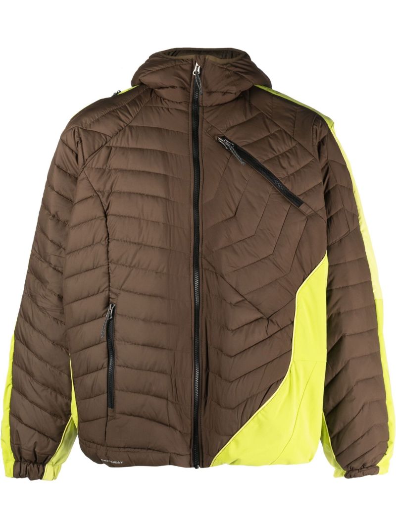 X Columbia Brown Upcycled Puffer Jacket