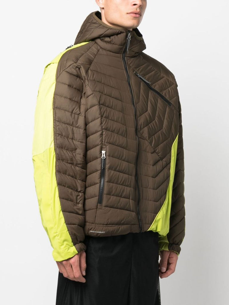 X Columbia Brown Upcycled Puffer Jacket