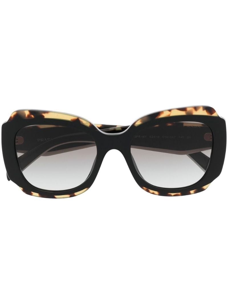 Black Tortoiseshell Cat Eye Sunglasses