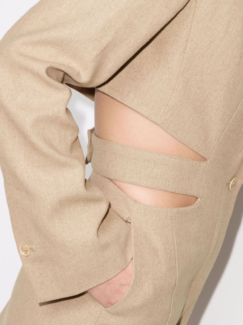 Neutral La Robe Bari Dress